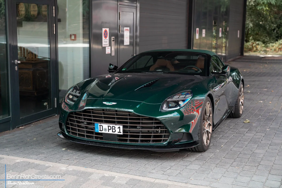 Aston Martin Vanquish Volante 60th Anniversary (2024) spotted in Düsseldorf — BerlinRichStreets